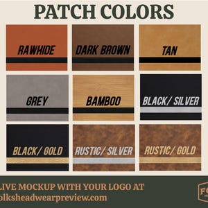 Custom Leather Patch Trucker Hat | Personalized Hat with Custom Logo | Custom Company Logo Snapback Promotional Gift image 4
