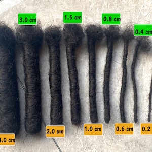 loc size chart