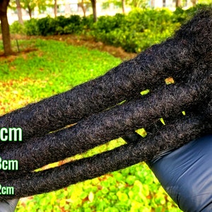 Wicks Human Hair Loc Extensions for Man/Women