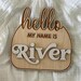Personalized Seashell Name Sign Under the Sea Wooden Sign Ocean ...