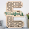 Personalized Seashell Name Sign - Under the Sea Wooden Sign - Ocean ...