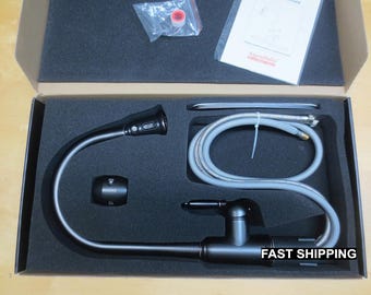 Aguastella Oil Rubbed Bronze Kitchen Faucet with Pull Down Sprayer 16.2" Height