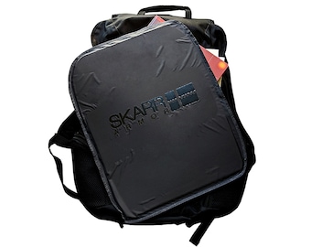 NIJ IIIA Bulletproof Backpack Panel: Skarr Armor, USA Made (12x15.5)