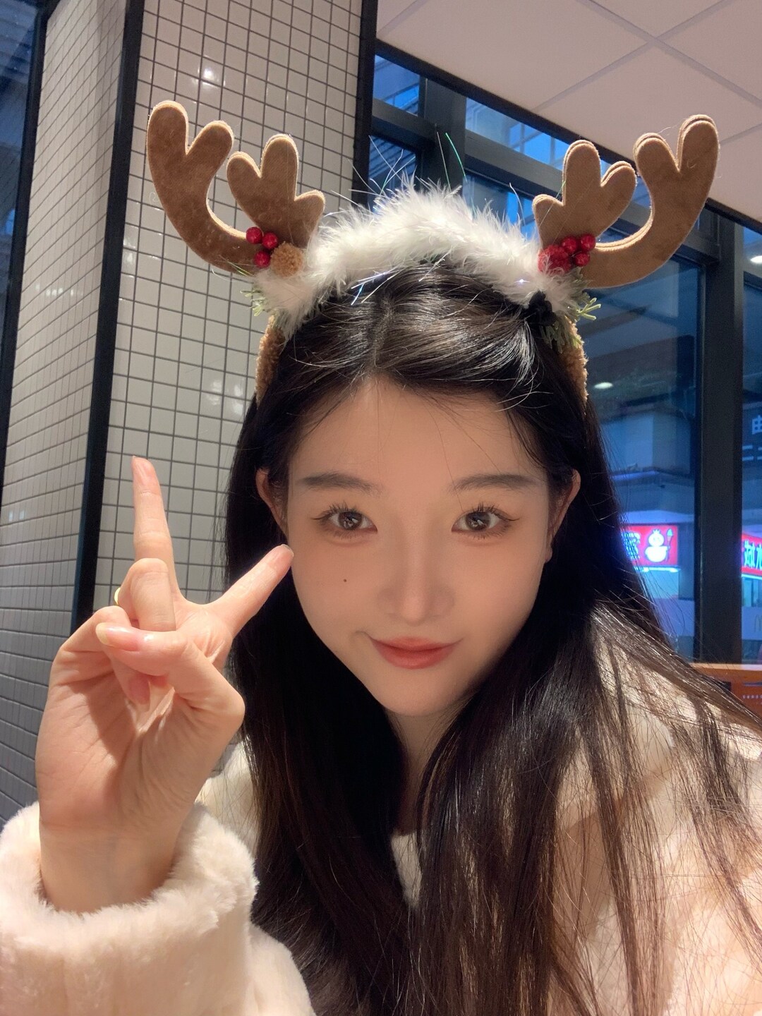 Antlers Headband Christmas Headband Holiday Headband cute Christmas antlers-headband-christmas-headband-holiday-headband-cute-christmas