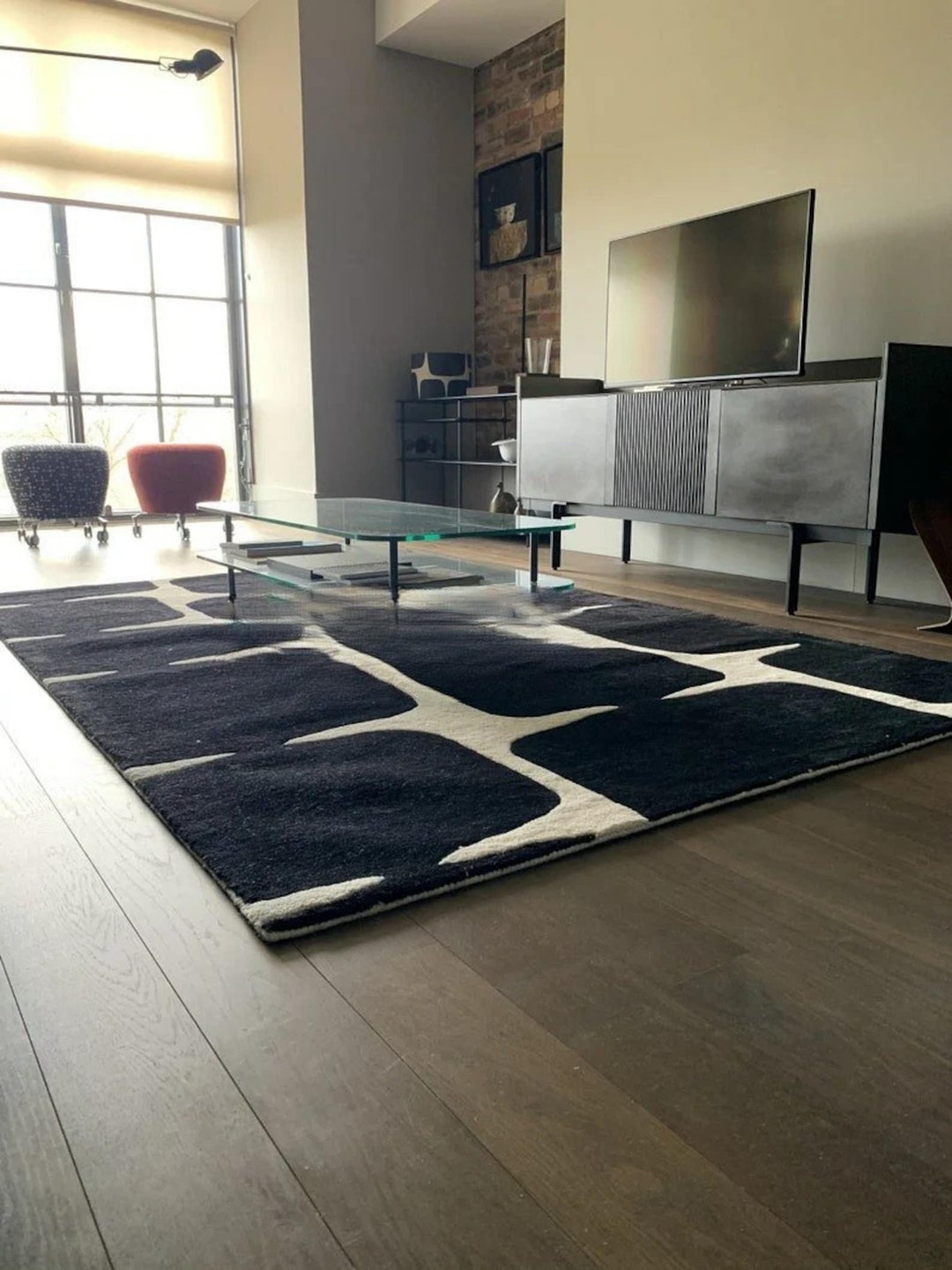 Wool Modern Style Handmade Hand Tufted Large Area Rug 100% New Zealand ...