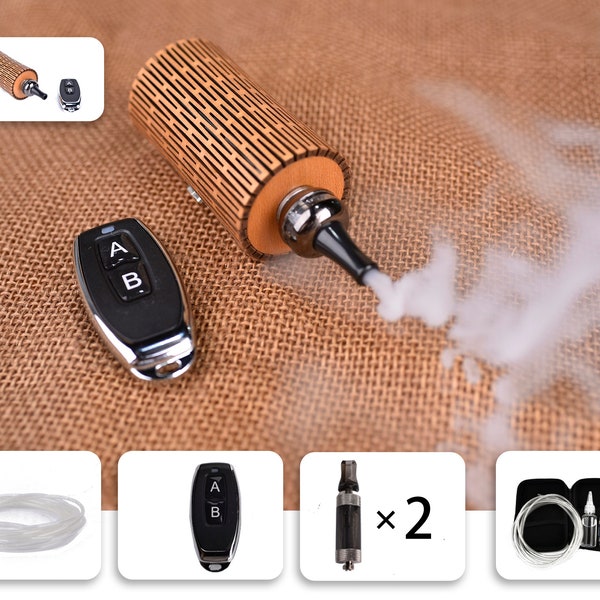 Customizable Pattern Fog Machine, Mini Fog Machine, Fog Machine, Cylindrical Fog Machine | For cosplay, airflow test, photography props