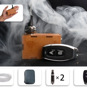 Super mini smoke machine, remote control at will, adding magical visual effects to your scene!