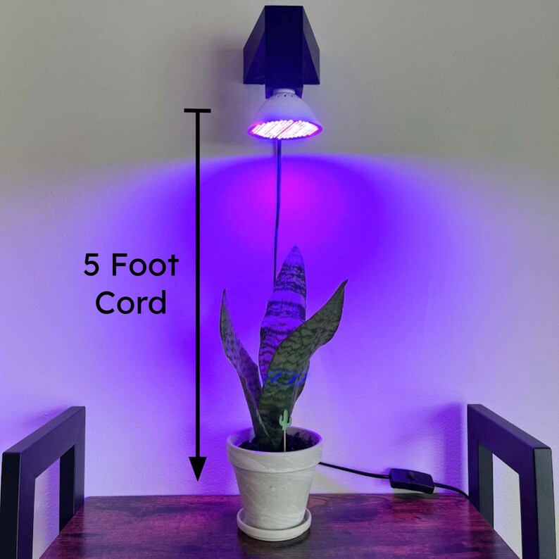Plant Lights Decorative Indoor Garden Grow Light Spider