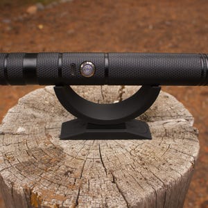 Lichtschwert Ständer: Matte Black 3D Gedruckt Star Wars Decor