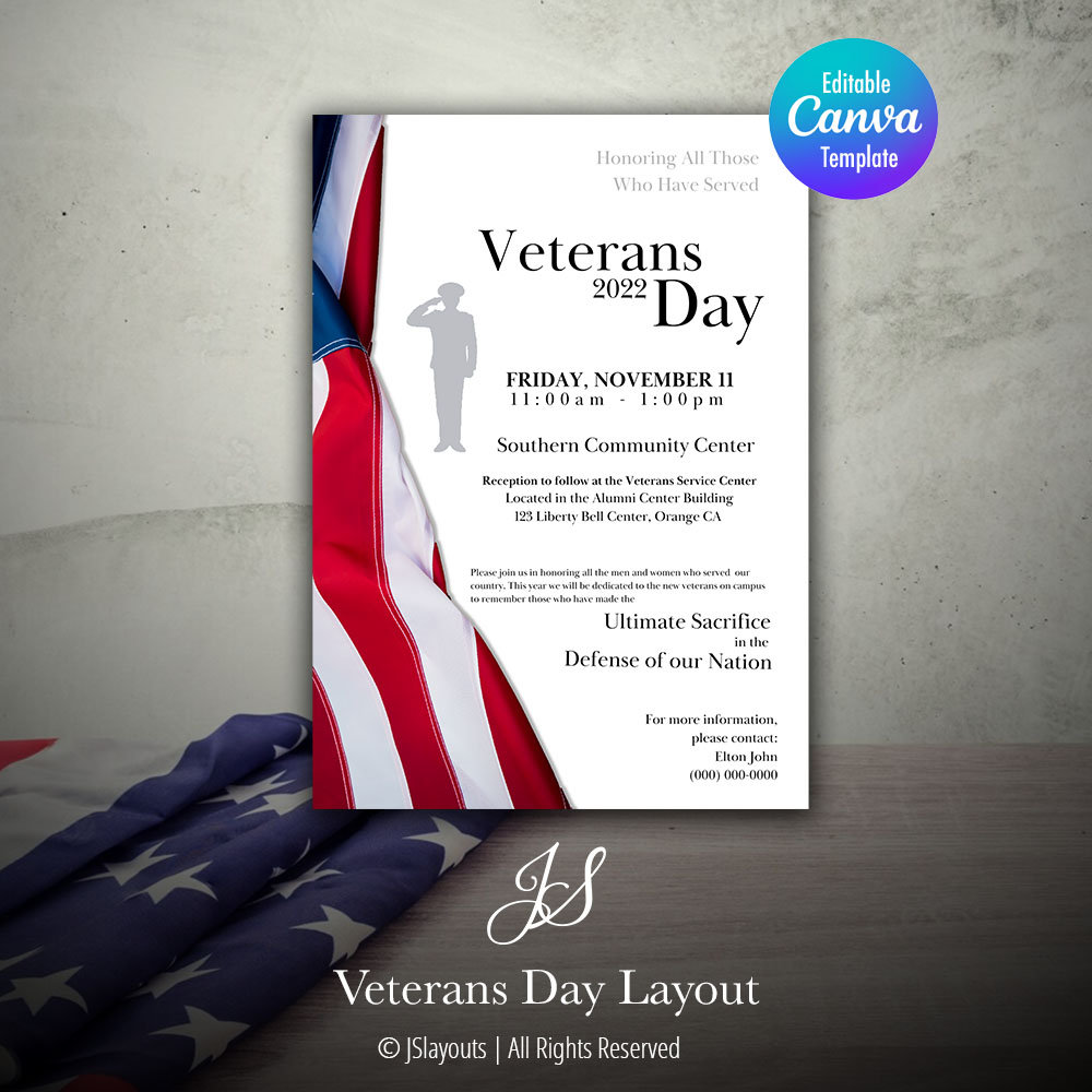 Veterans Day Invitations & Invitation Templates