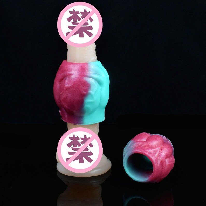 Knot Set Male Phallus Set Penis Sleeve Penis Ring Stretchable Etsy Canada