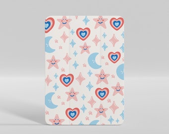 Custom iPad Case Star Moon iPad Cover For iPad Air 5 iPad 10 10.9" 2022 iPad Pro 12.9'' 2021 Pro 11" 2022 iPad mini 6 Case iPad 9/8/7 10.2"