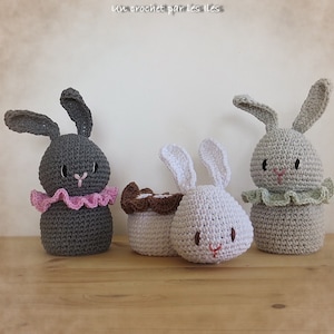 crochet rabbit basket tutorial beginner level