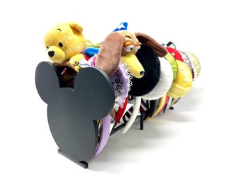 Soporte para diadema con orejas de Mickey impresas en 3D, almacenamiento y soporte