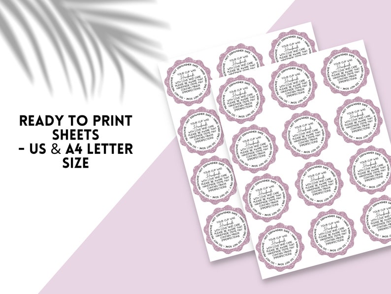 Care Instructions for Vinyl Mugs Tumbler Cup Washing Etsy