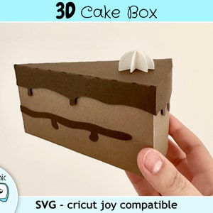 caja de pastel para regalo de dinero, archivos svg de titular de dinero para cricut joy - paquete de caja de pastel chocolate, limón, pastel de cumpleaños, fresa