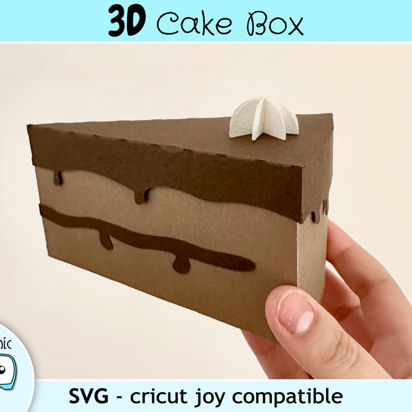 cake box for money gift, money holder svg files for cricut joy - cake box bundle chocolate, lemon, birthday cake, strawberry