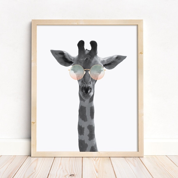 Funny Giraffe Etsy