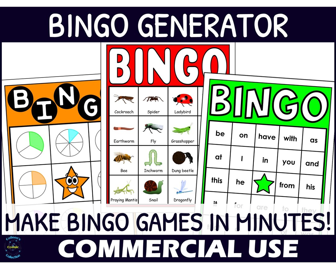 Free Printable Game Generators Bingo, Word Search, and verloop.io