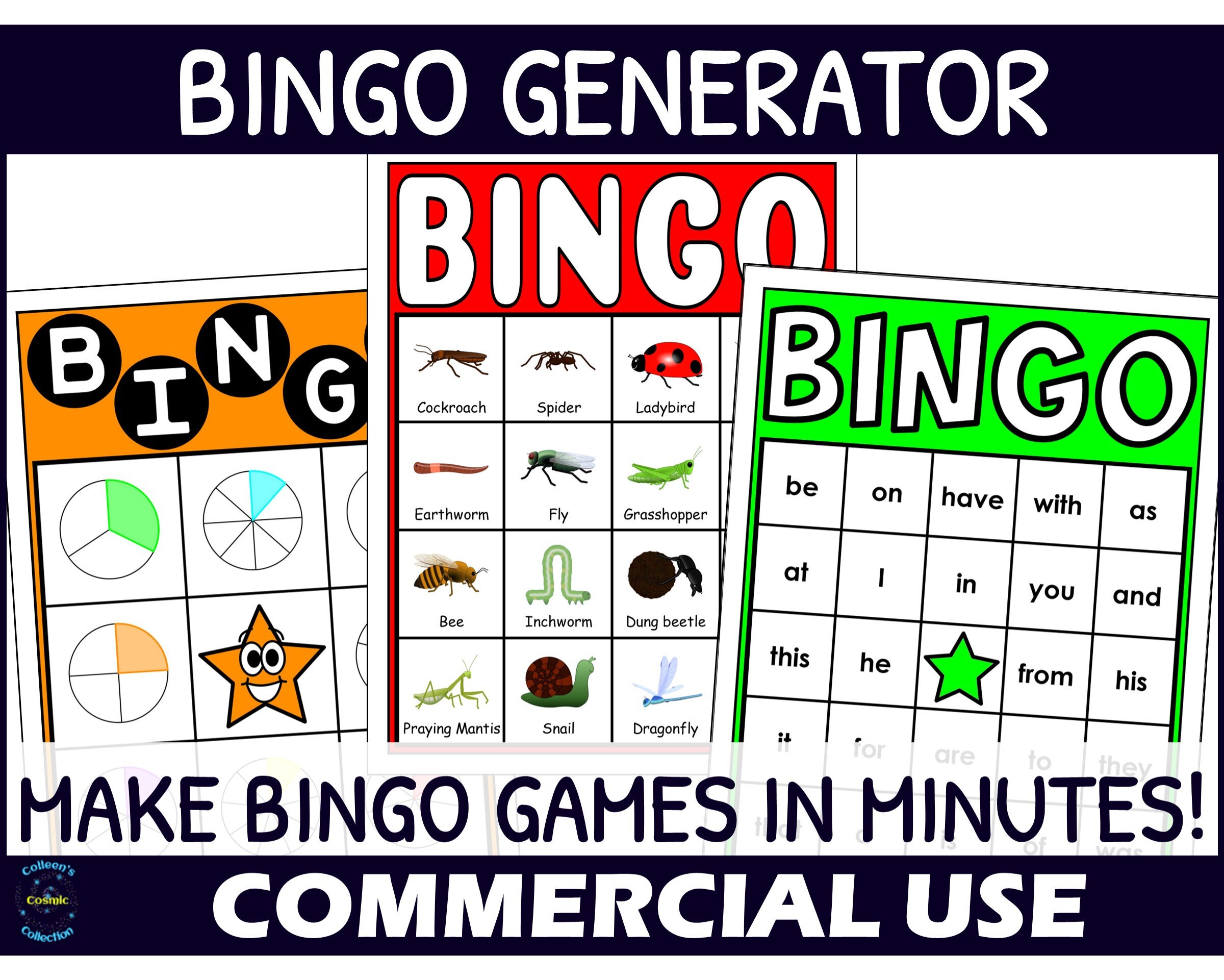 FREE BINGO ~ Which Card Generator is Right for You? - Book Units