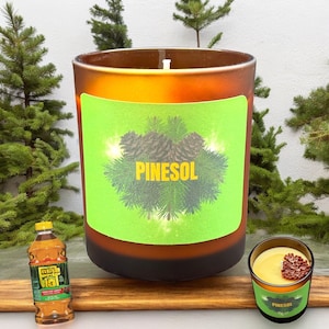 Pinesol type inspired  scented candle | soy wax candles | luxury candles | unique scents | fragrance oil | silicone molds pine all