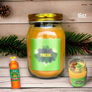 Pinesol type inspired  scented candle | soy wax candles | luxury candles | unique scents | fragrance oil | silicone molds