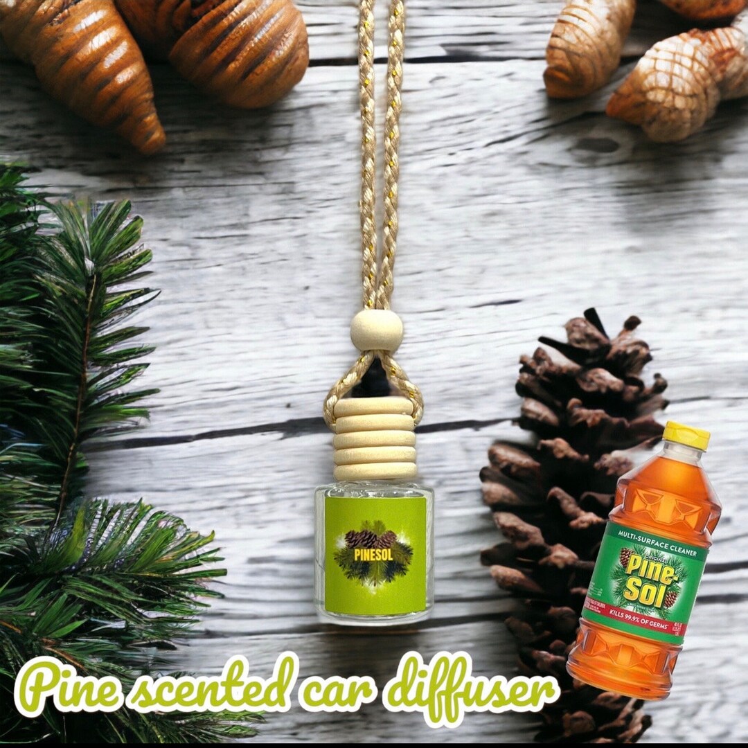 Pine Sol Inspired Car Diffuser: Natural Essential Oils