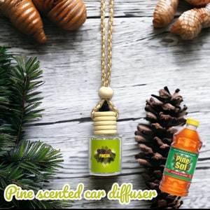 Pine sol  inspired | Beautiful Car Diffuser | Air Freshener ' Cute Car accessories for women | Summer Car freshies | Hanging Diffuser |