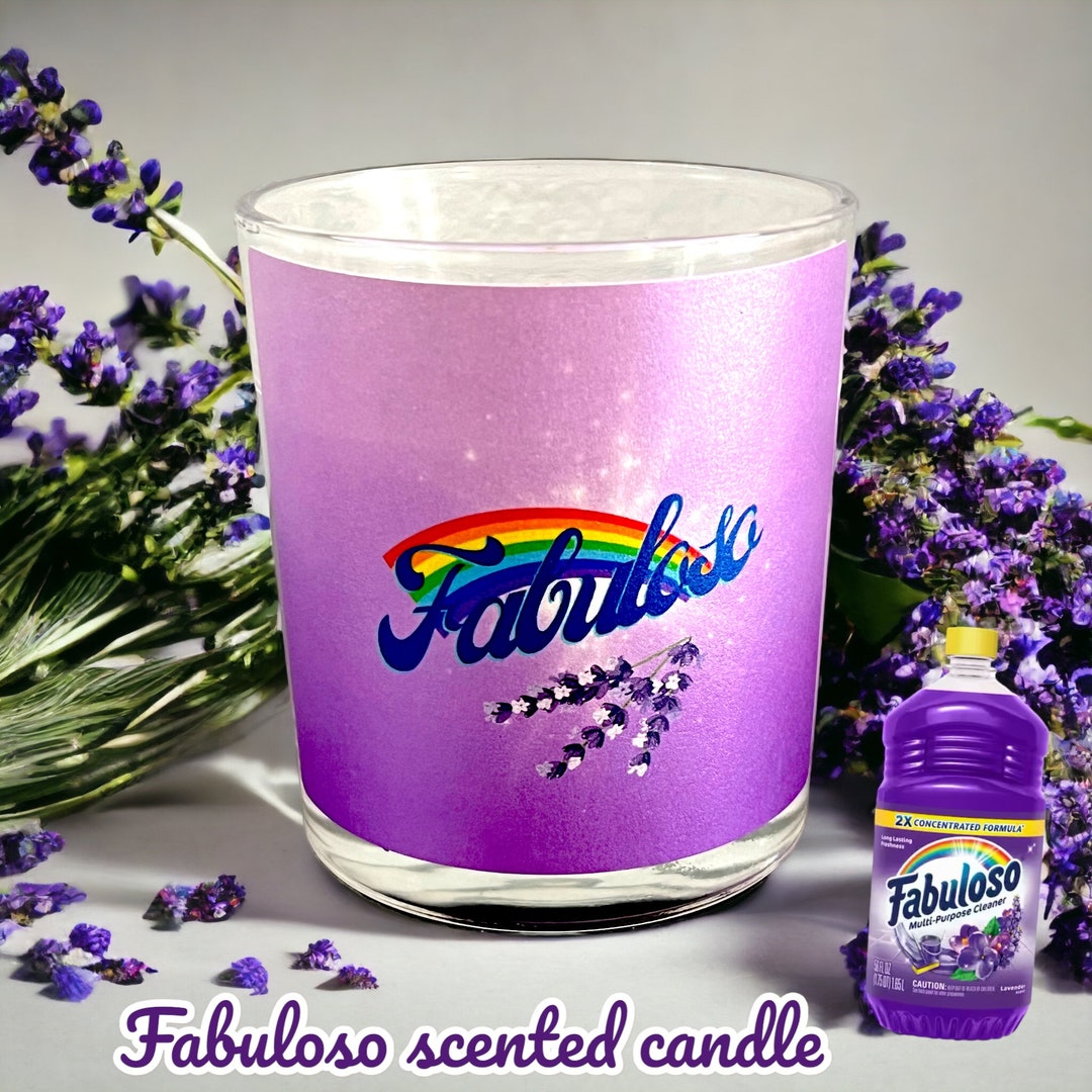 Fabuloso Inspired Scented Candle Soy Candles Highly Scented Luxury