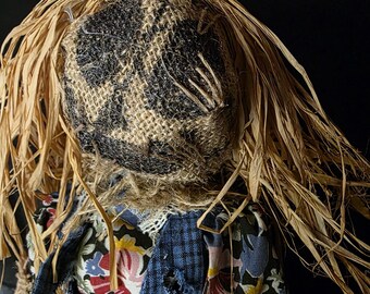Holly Stitch Creepy Scary Horror OOAK Porcelain Christmas Clown Rag ...