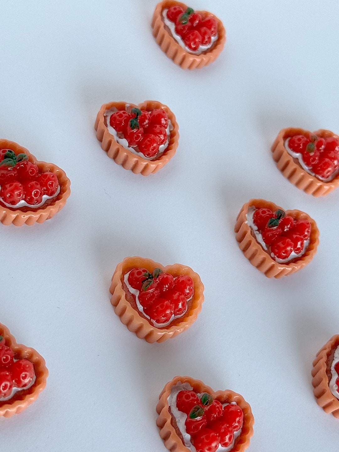 Mini Cake Decals, Hairclip Charms, Cake Resin, Mini Food, Cake Charm