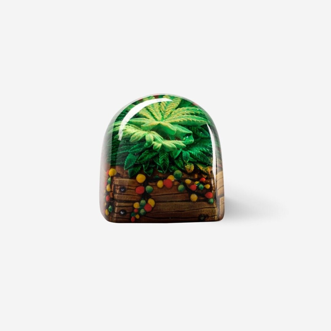 Keycap Artisan Mechanical Keyboard TERRARIUM V2 SA & DOM Custom Keycap