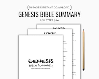 Genesis Bible Summary, Comprehensive Bible Summaries, Bible Notes, Bible Study Notes, Bible Cheat Sheet, Bible Review, Old Testament Notes