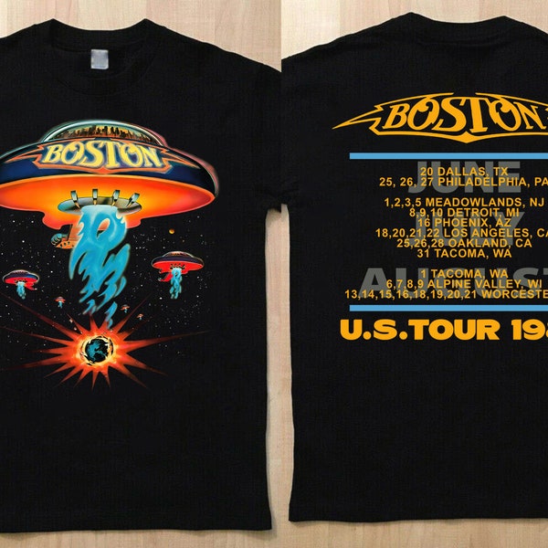 Boston Band T Shirt Etsy