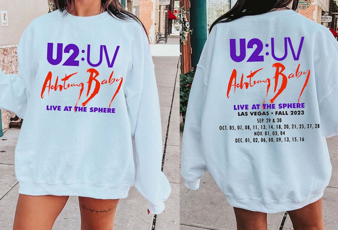 U2 sweatshirt sales