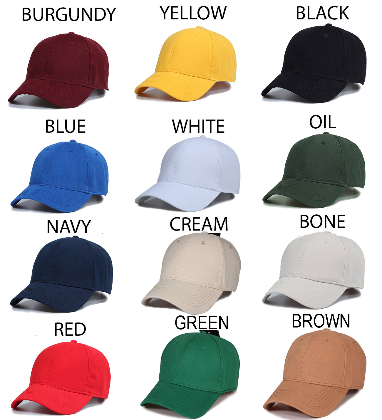 Handmade Cap Handmade Baseball Cap, Personalized Embroidered Hat, Customized Logo ...