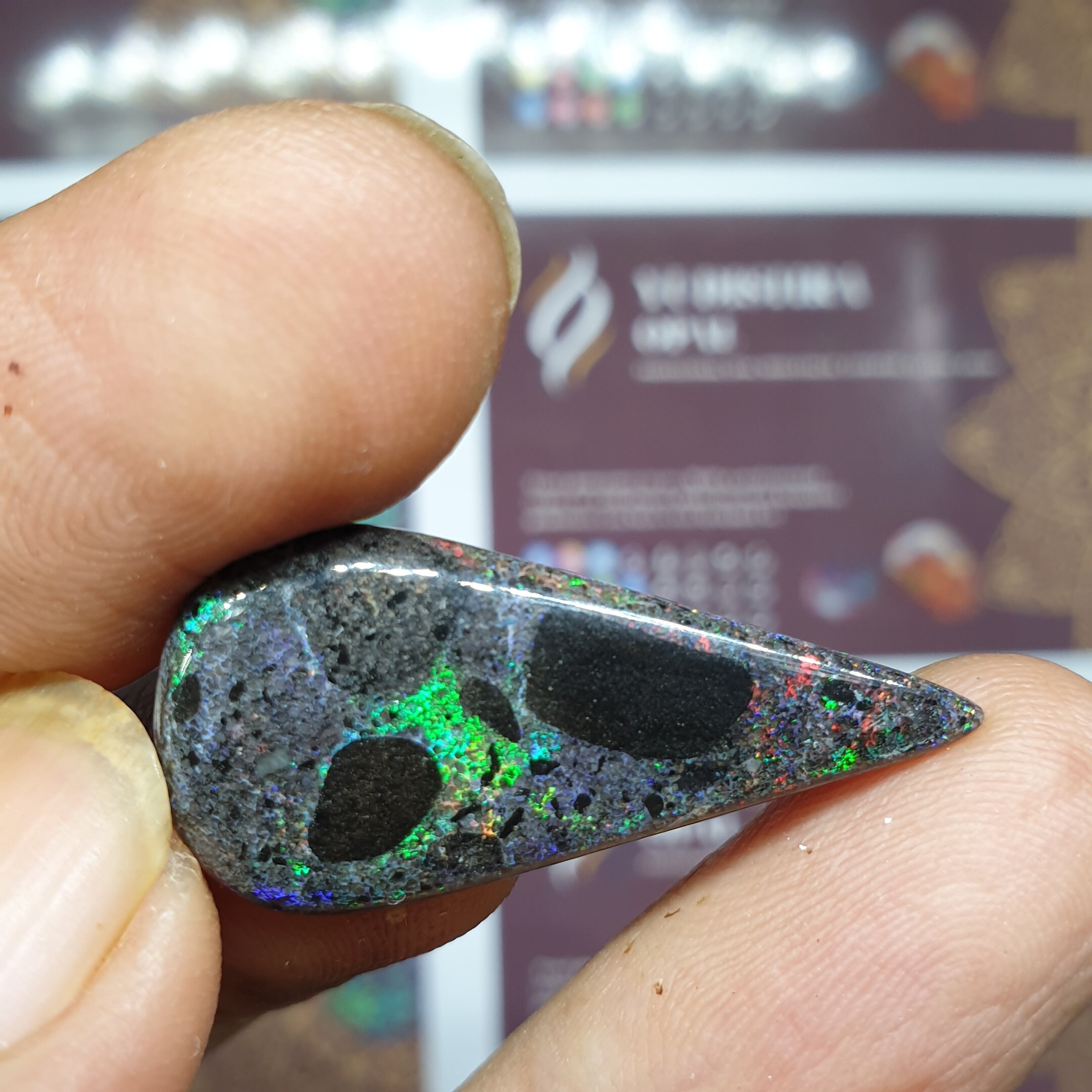 Andamooka Unique Gifts for Her Birthday Opal Jewelry Stone Etsy