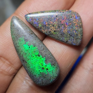 Andamooka Opal Twin Gift For Her YO-0859