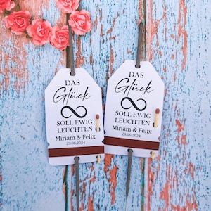 Hochzeit Wunderkerzen Etichette personalizzate. Per Hochzeit, Party, Jubiläum oder zur Verlobung