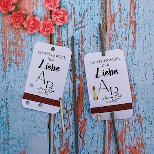 Hochzeit Wunderkerzen Etichette personalizzate. Per Hochzeit, Party, Jubiläum oder zur Verlobung