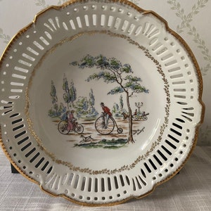 Vintage Schwarzenhammer Germany porcelain bowl