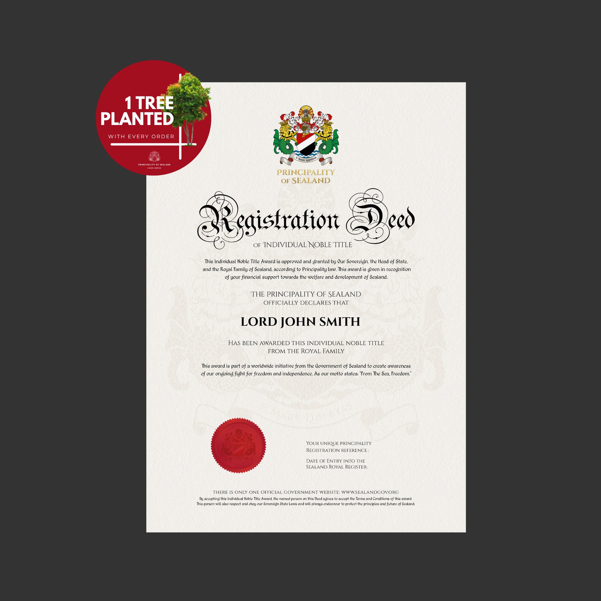 Become A Lord Or Lady Of Sealand Digital Download Birthday Gift Ideas Become A Lord Or Lady Of Sealand Digital Download Birthday Gift Ideas