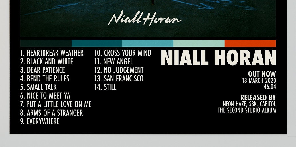 Everywhere - Niall Horan Lyrics | Poster