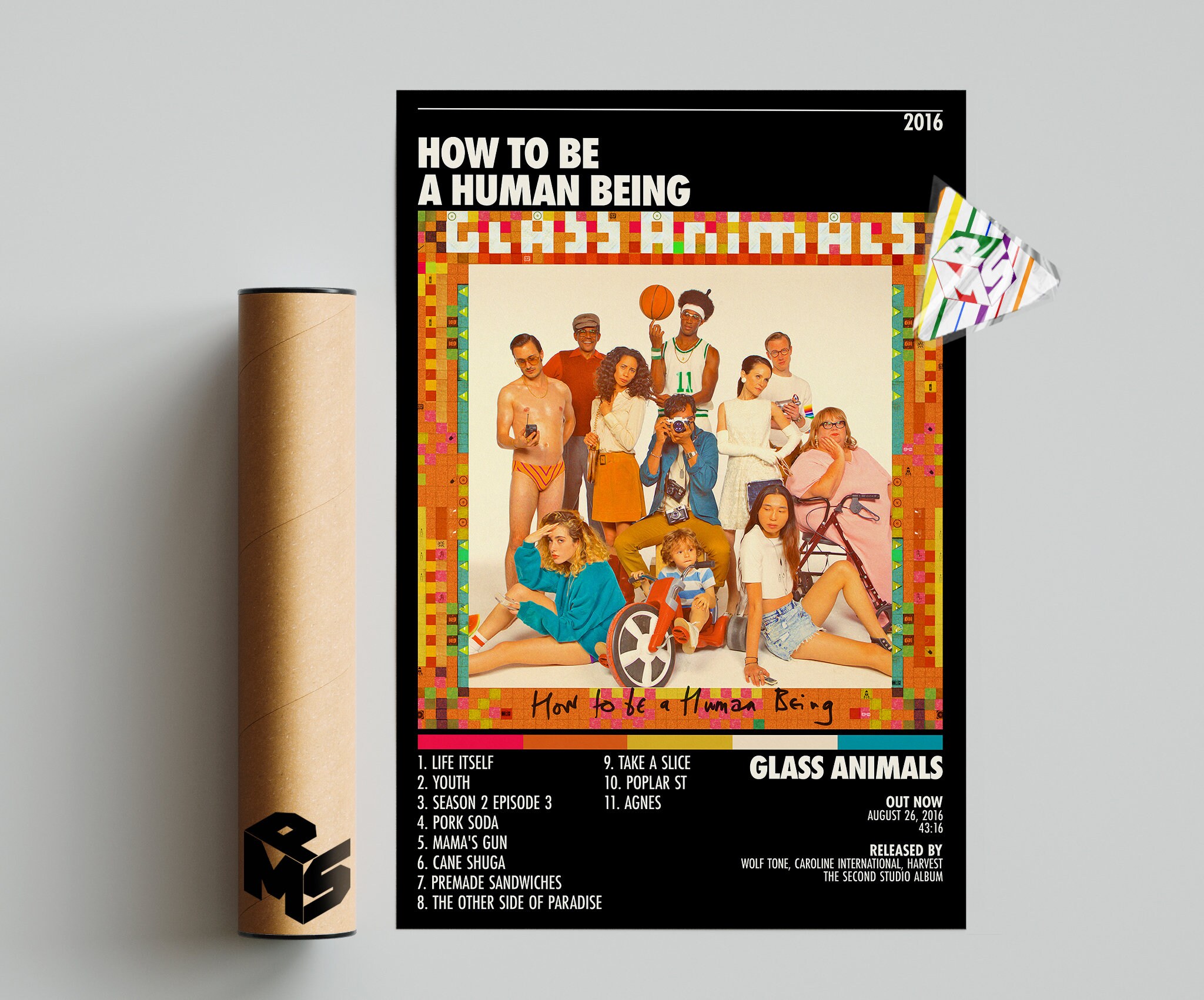 Glass Animals Poster How to Be A Human Being Poster - Etsy