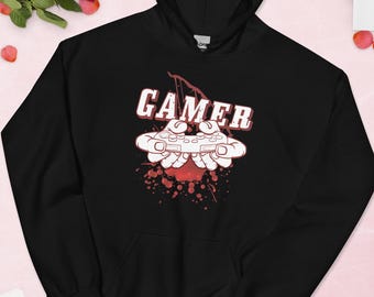 Sudadera con capucha de jugador: sudadera divertida con control de videojuegos