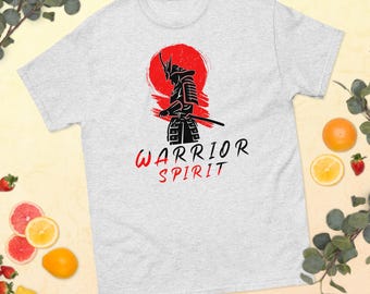 T-shirt Samurai Warrior Spirit: T-shirt Bushido Code met print