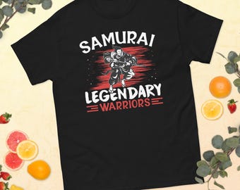 T-shirt Samurai Warrior: cadeau Japanse vechtsport