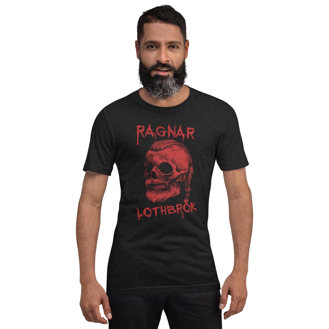 Ragnar Lothbrok Vikings Tv Series T Shirts Vikings T-Shirt 100