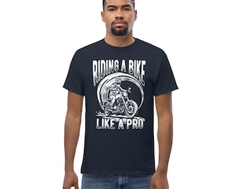 Camiseta gráfica para motociclistas, camiseta unisex con orgullo motero