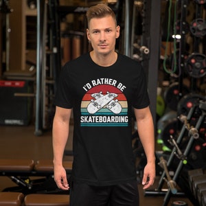 Skateboarding Unisex T-shirt, Skater Tee, Gift For Skaters, Skating Shirt, Skateboard Theme Apparel, Skater Clothing, Skateboard Lover Top